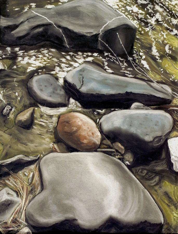 River Rock Painting