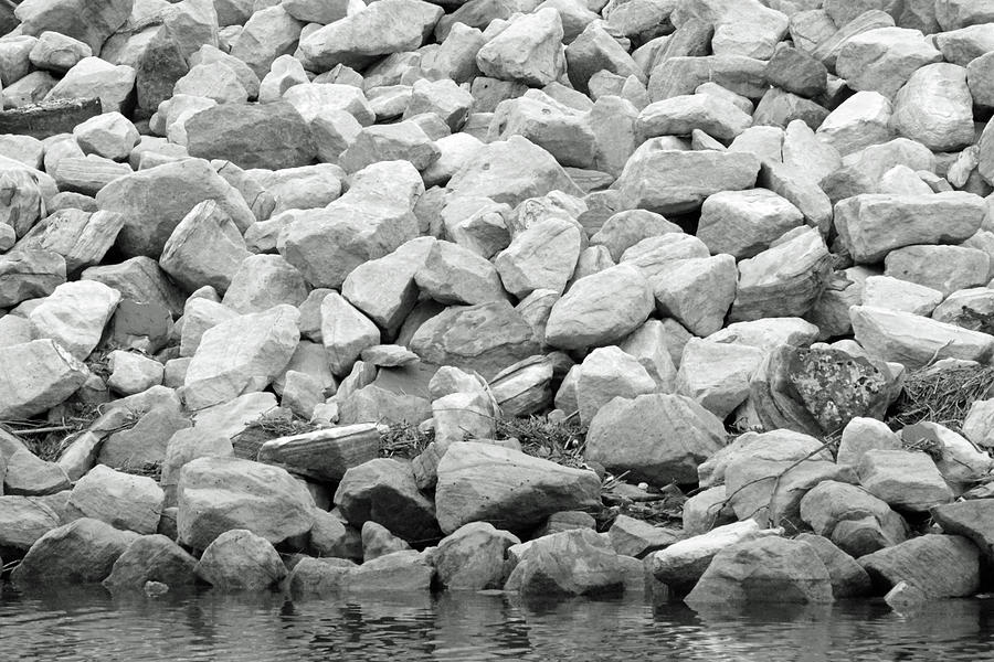 River Rocks No. 5-1 Photograph by Sandy Taylor