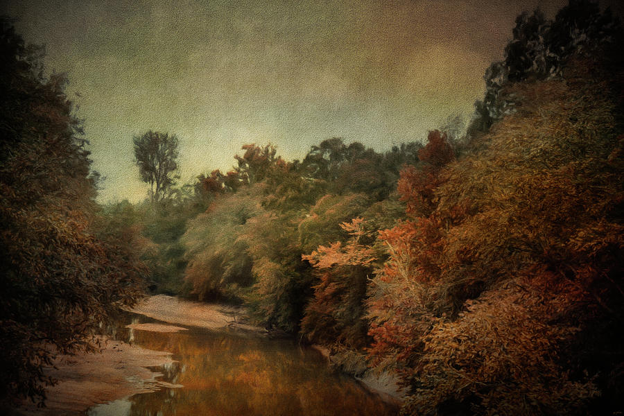 River Run Off In Autumn Photograph by Jai Johnson