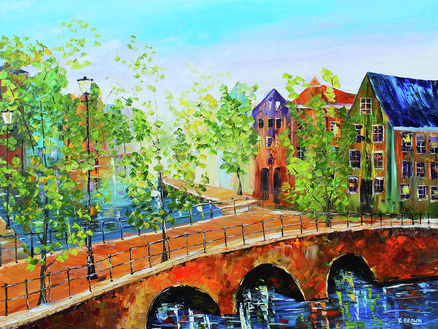 River Runs Through It Painting by Kevin Brown