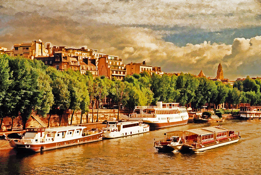 River Seine Photograph by Dennis Cox