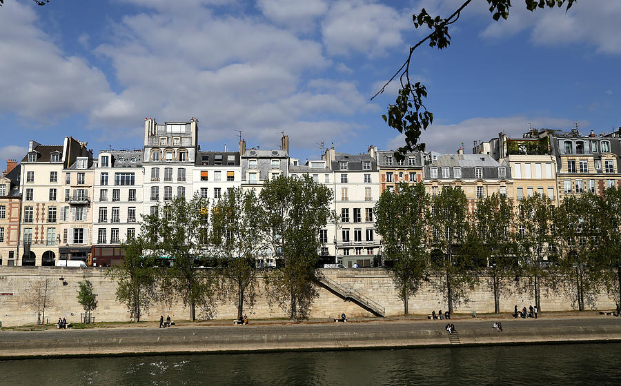 River Seine Paris 1 Photograph by Andrew Fare