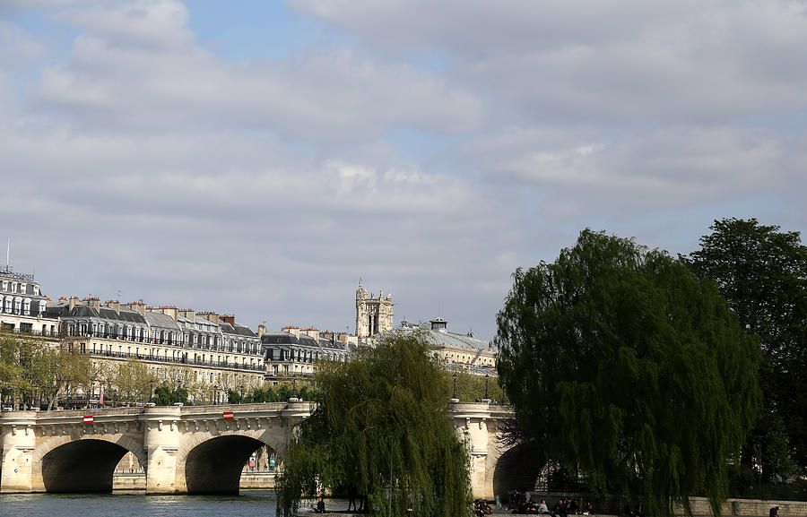 River Seine Paris 4 Photograph by Andrew Fare