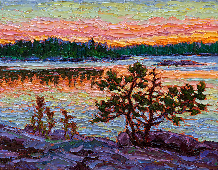 Vincent Van Gogh Painting - River sunset by Rob MacArthur