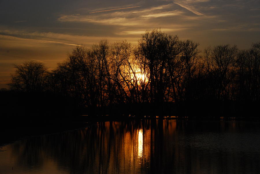River Sunset Photograph by Wanda Jesfield
