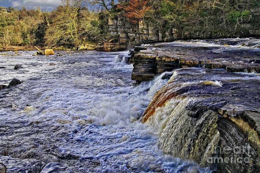 River Swale at Richmond Yorkshire Photograph by Martyn Arnold