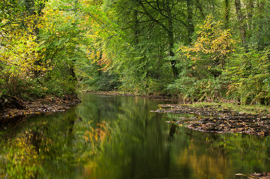 River Teign on Dartmoor Photograph by Pete Hemington