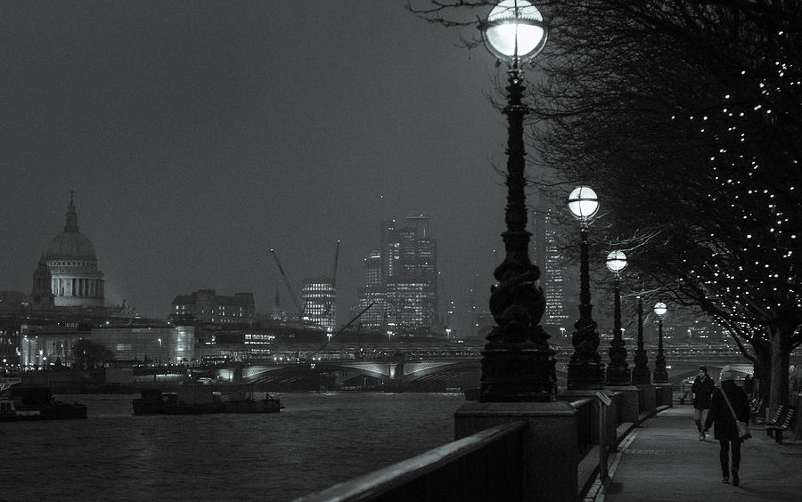 River Thames Embankment, London 2 Photograph by Perry Rodriguez