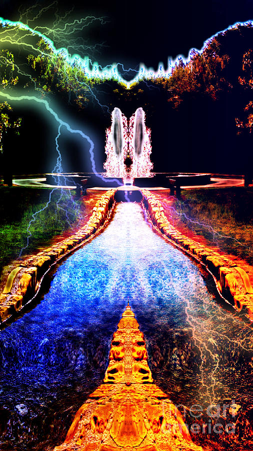 Fantasy Digital Art - River to Eternity  by JD Poplin
