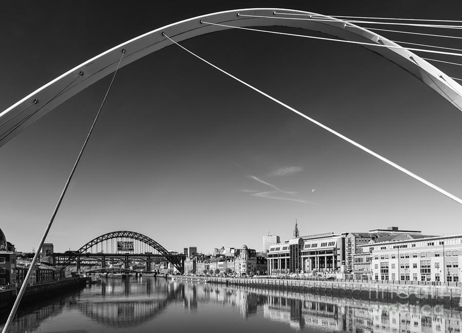 River Tyne in Newcastle 1 Photograph by Ian Dagnall