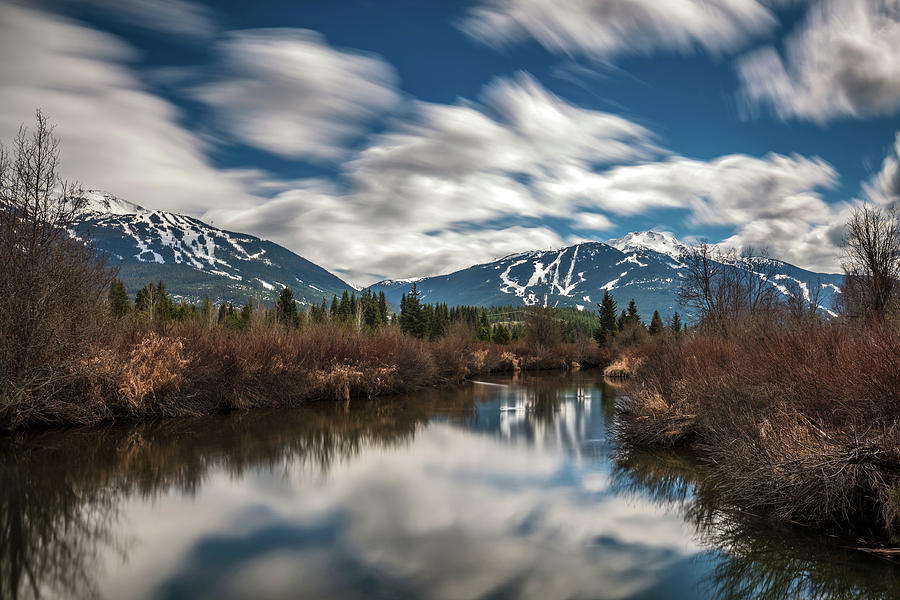 River View of Whistler and Blackcomb  Photograph by Pierre Leclerc Photography
