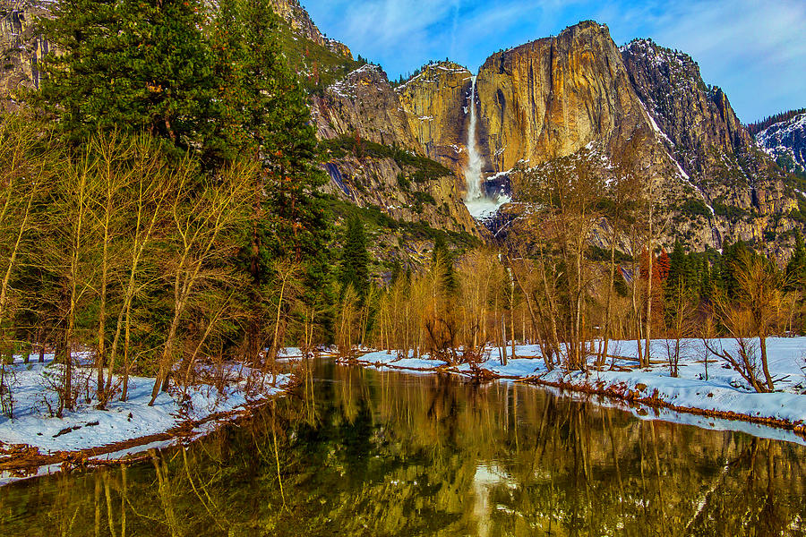 River View Yosemite Falls Photograph by Garry Gay