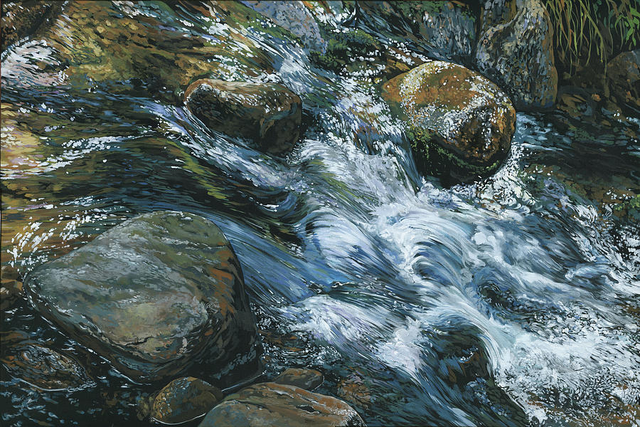 River Water Painting by Nadi Spencer