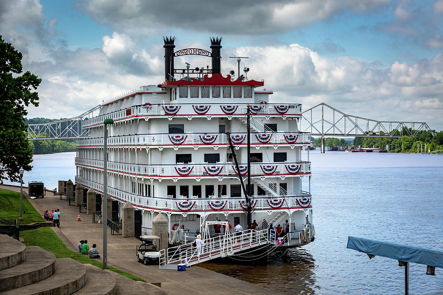 Riverboat Photograph by Jack R Perry