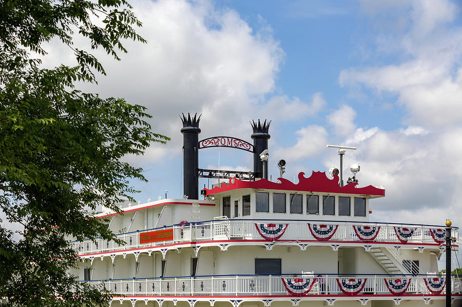Riverboat Stacks Photograph by Jack R Perry