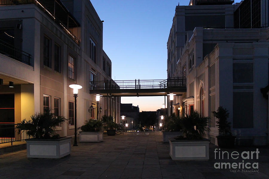 Riverfront at Twilight Photograph by Todd Blanchard