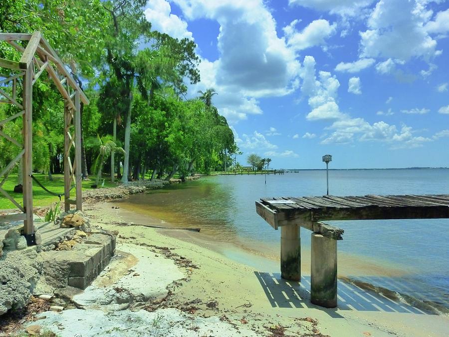 Riverfront View Photograph by Florene Welebny - Fine Art America