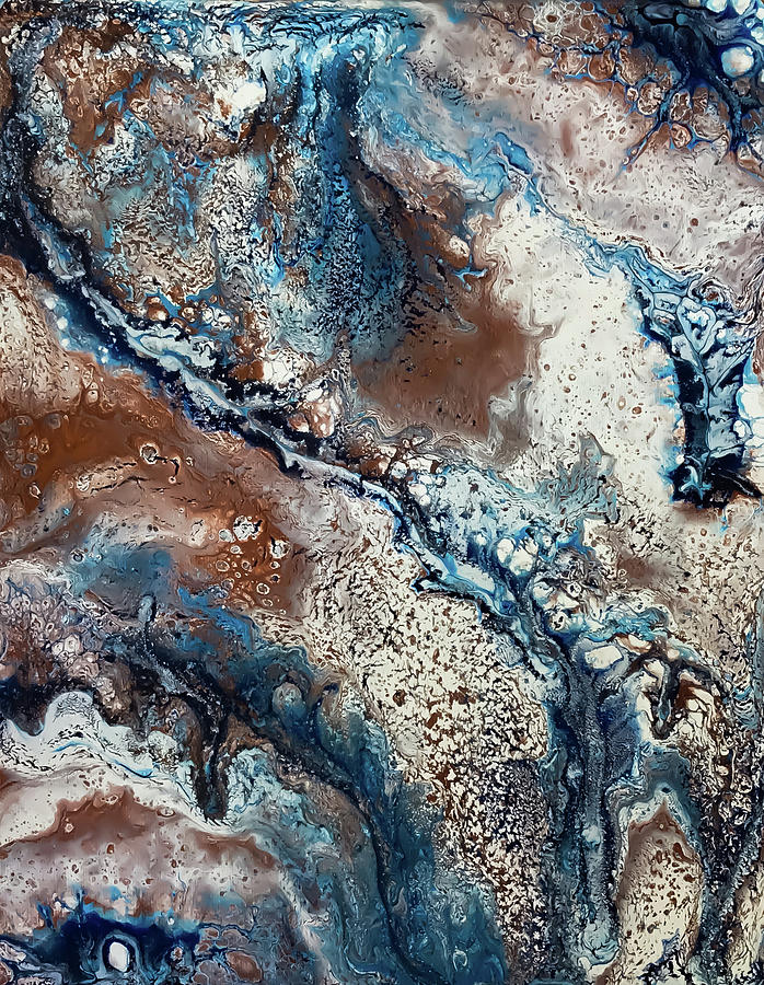 Nature Painting - Rivers by Kyla Lanham