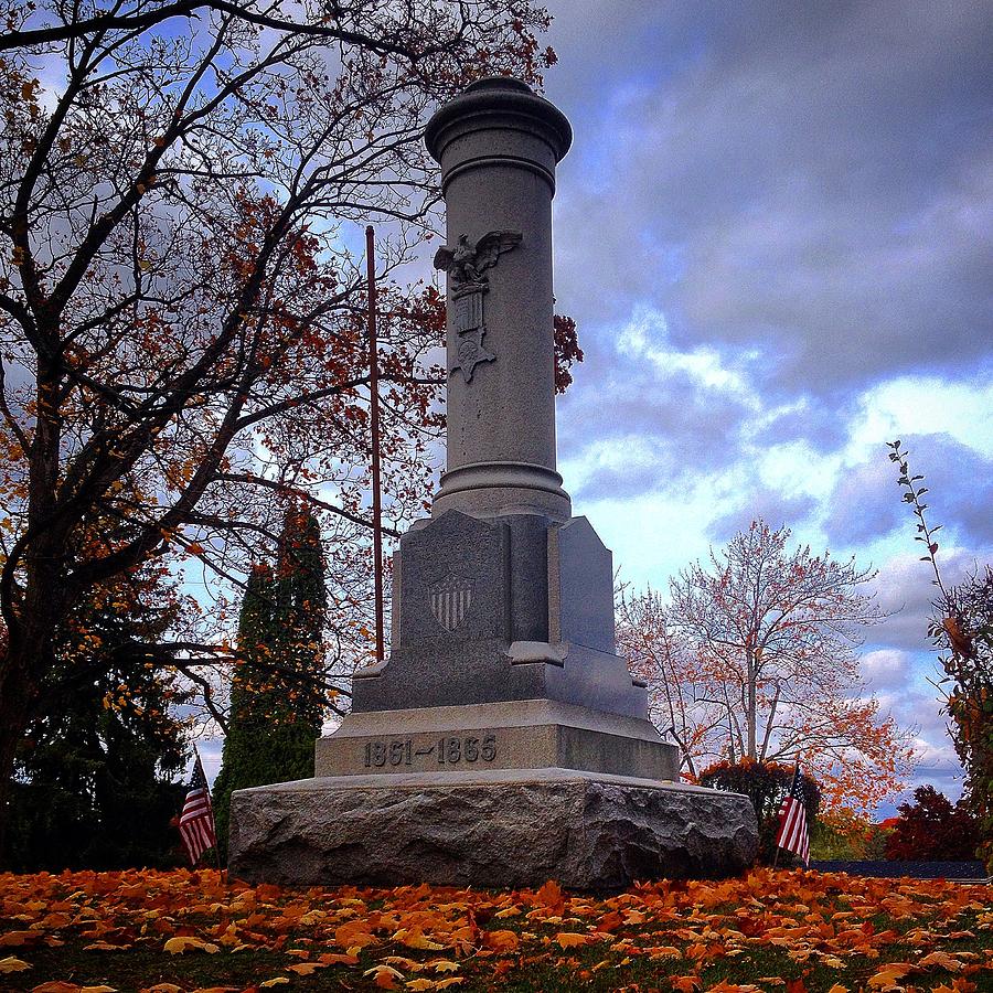 Riverside Cemetery U.S. Civil War Memorial Photograph by Chris Brown