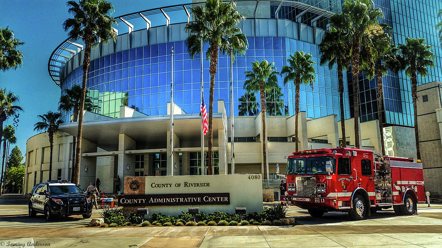California Photograph - Riverside County Public Safety by Tommy Anderson