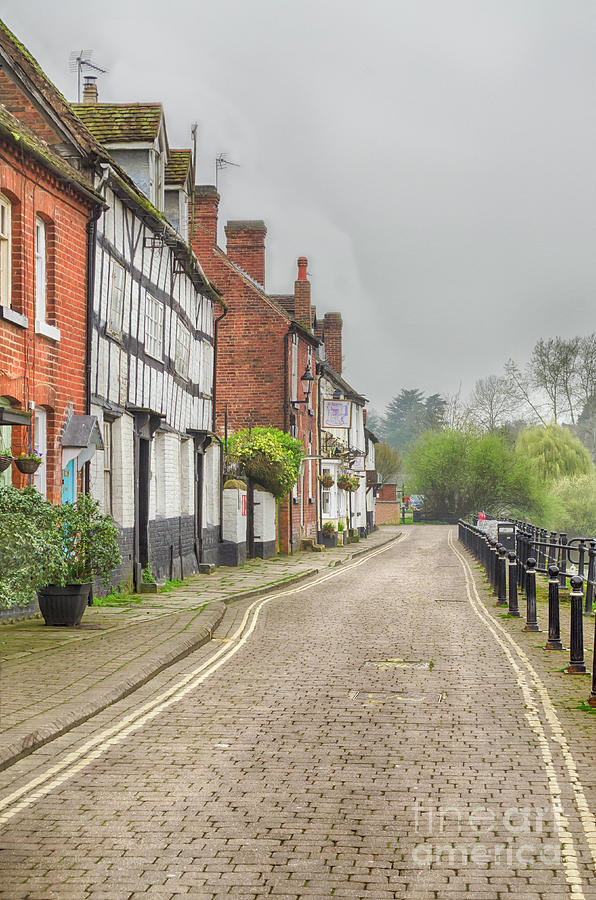 Riverside Houses in Bewdley, Worcestershire Photograph by Linsey Williams