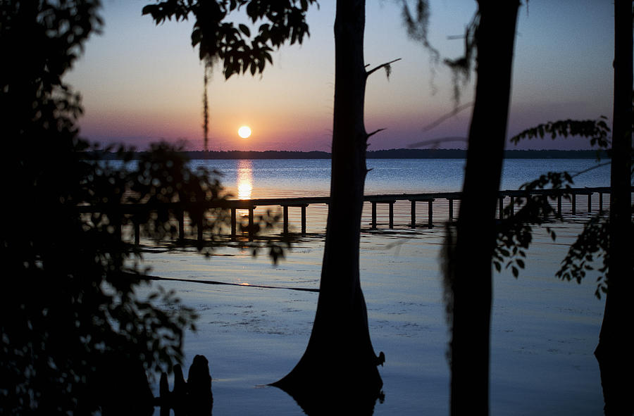 Riverside Sunset Photograph by Anthony Baatz