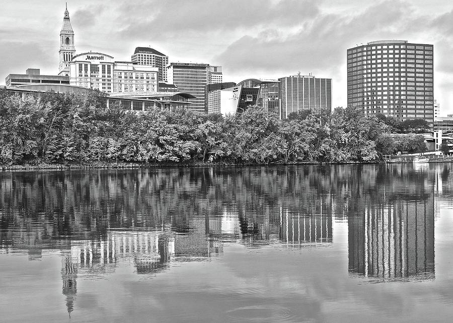 Riverside View of Hartford Photograph by Frozen in Time Fine Art Photography