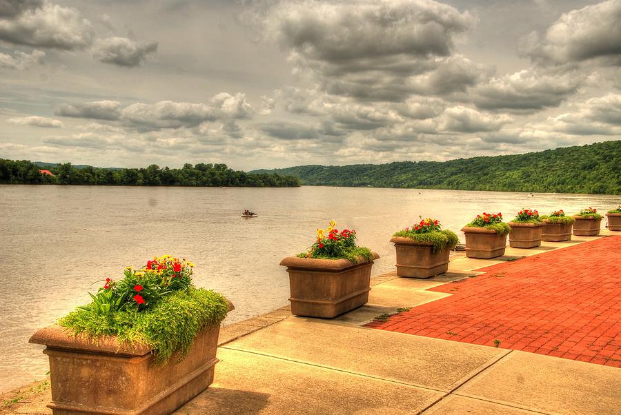 Riverside Walk Photograph by Paul Lindner - Pixels