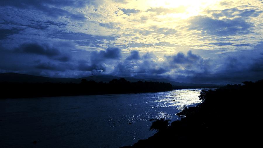 Riverview on a cloudy day Photograph by Nilu Mishra