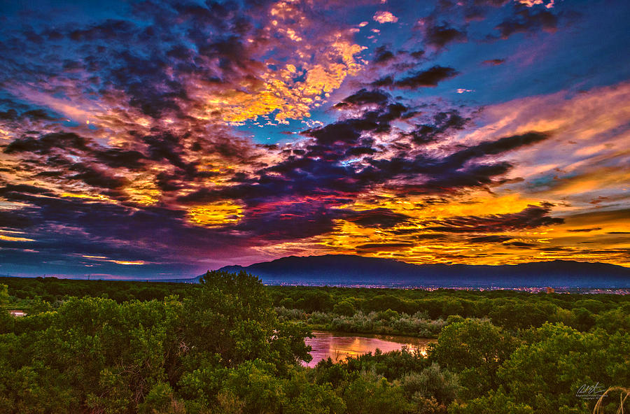 Riverview Sunrise Photograph by Richard Estrada