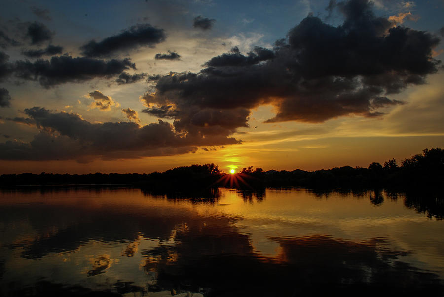 Riverview Sunset Photograph by Dan Jordan - Fine Art America