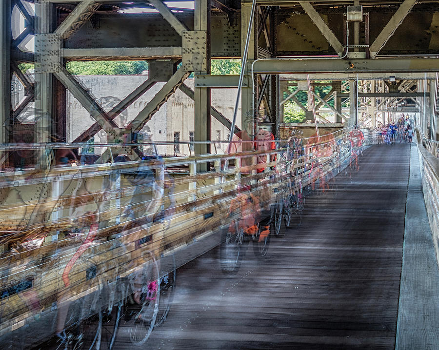 RiverWest24 Bike Train Photograph by Kristine Hinrichs