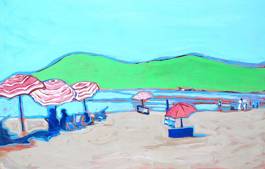 Riviera Painting by Kurt Hausmann