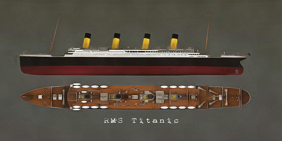 RMS Titanic Painting by Jan Keteleer