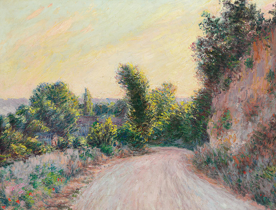 Road   Chemin Painting by Claude Monet