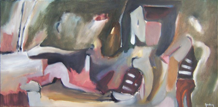 Abstract Painting - Road Home by Scott Spencer Abstract Painting - Road Home by Scott Spencer