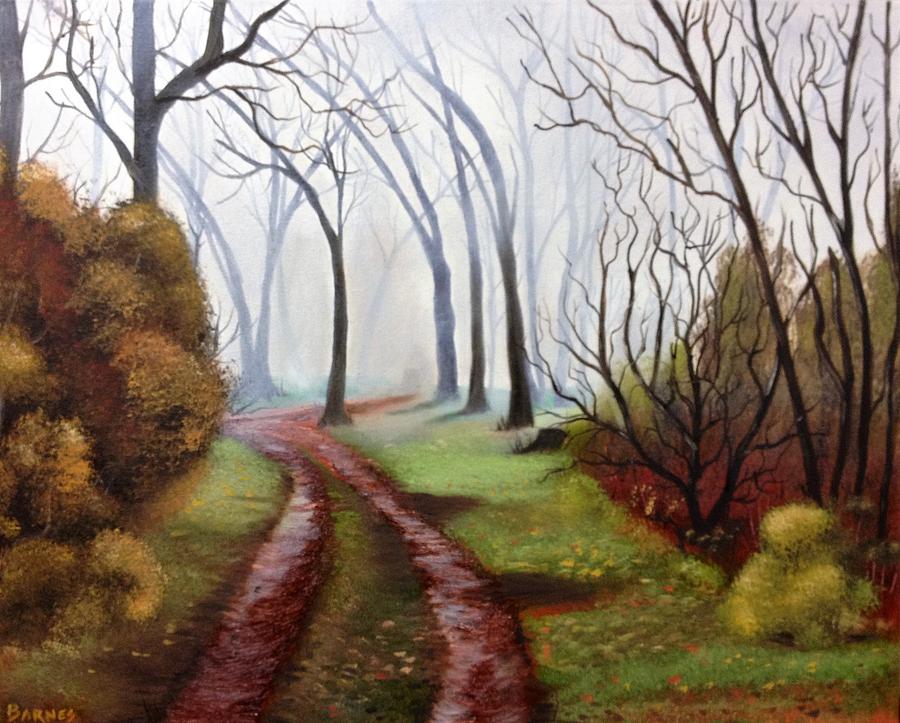 Road Less Traveled Painting by Casey Barnes - Fine Art America