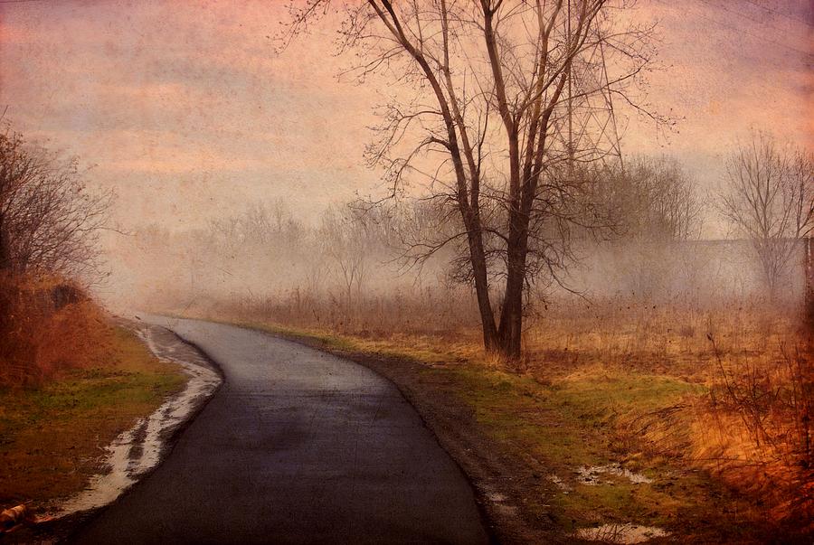 Road Less Traveled  Painting by Troy Caperton