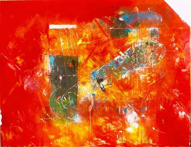 Rca Painting - Road map seven by Rick Rivet RCA Rca Painting - Road map seven by Rick Rivet RCA