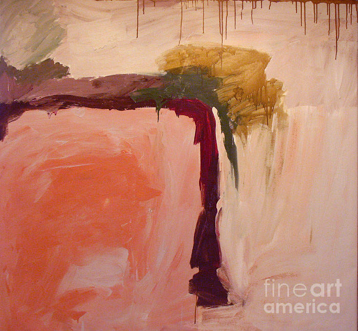 Abstract Painting - Road number 2 by Iris Lavy