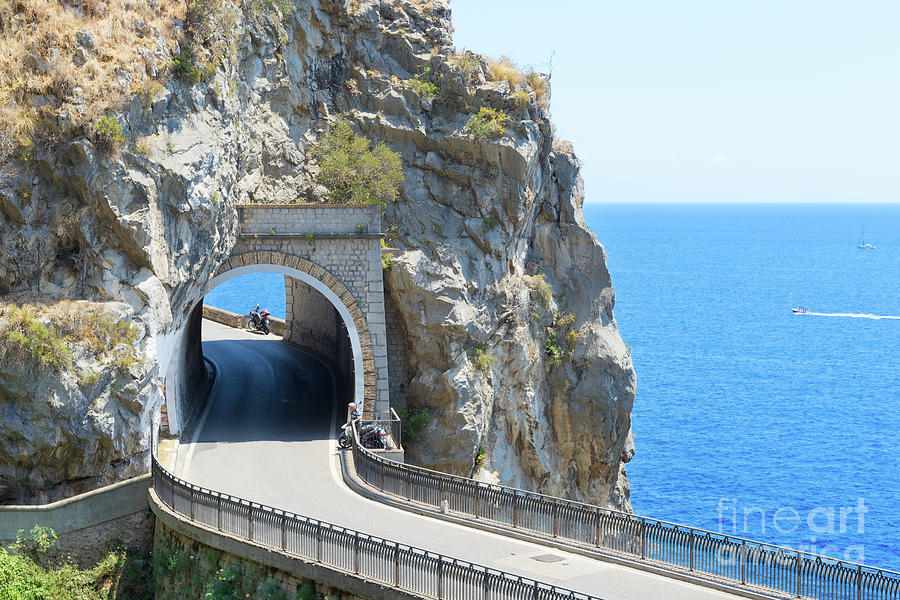Road of Amalfi Coast, Italy Photograph by Anastasy Yarmolovich