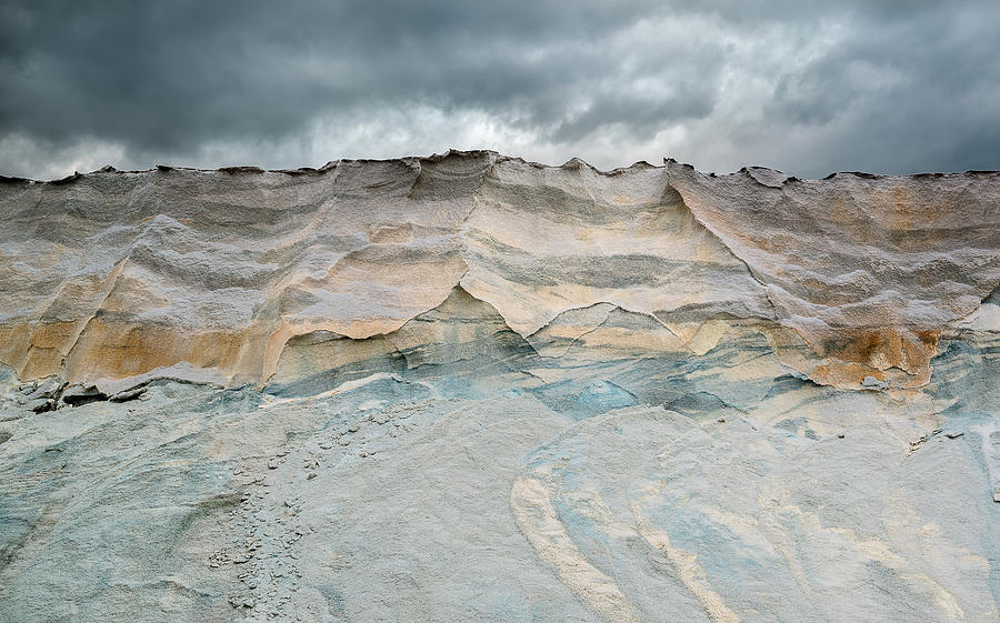 Road Salt - Wide Photograph by Steven Maxx