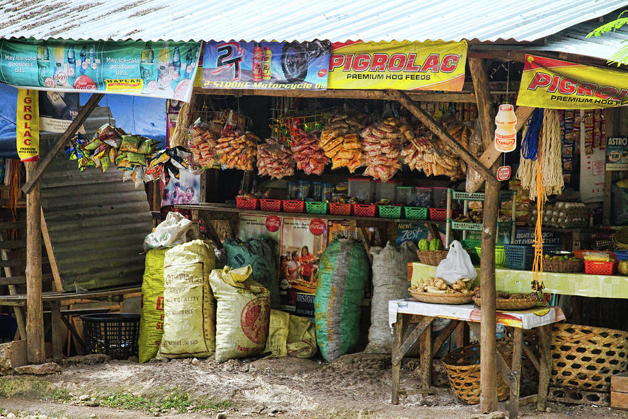Road Side Store Philippines Photograph by James BO Insogna