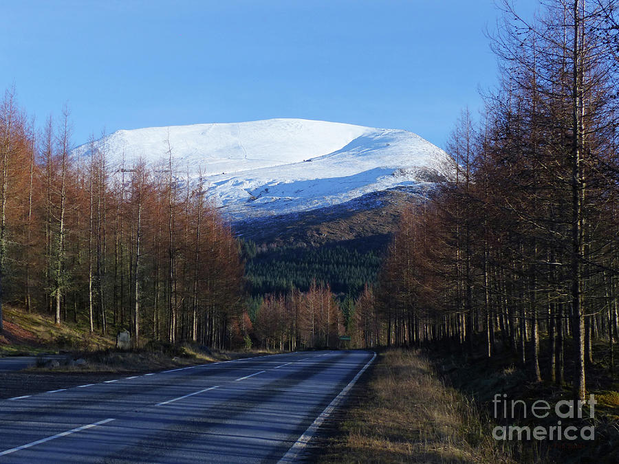 The Road to Aonach Mor - Lochaber - Scotland Photograph by Phil Banks