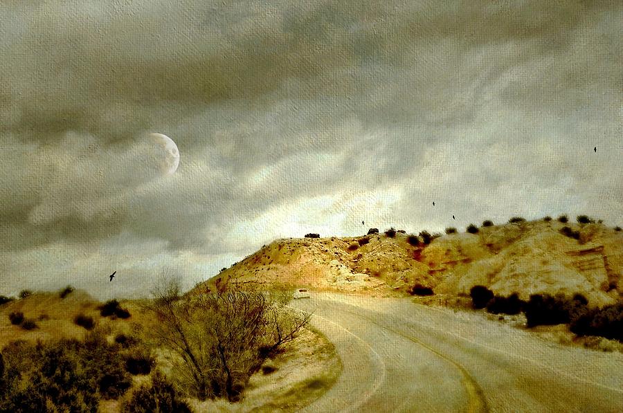 Desert Photograph - Road to Bandelier by Diana Angstadt