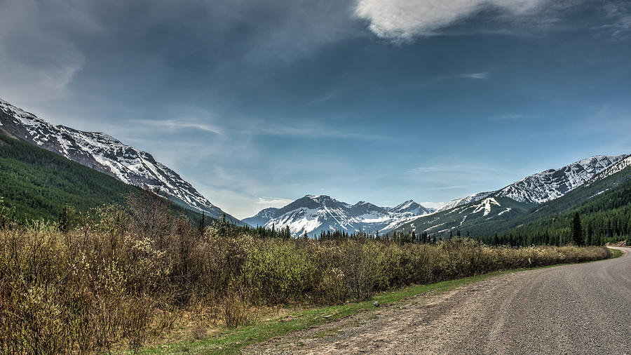 Mountain Photograph - Road To Castle by Wayne Stadler