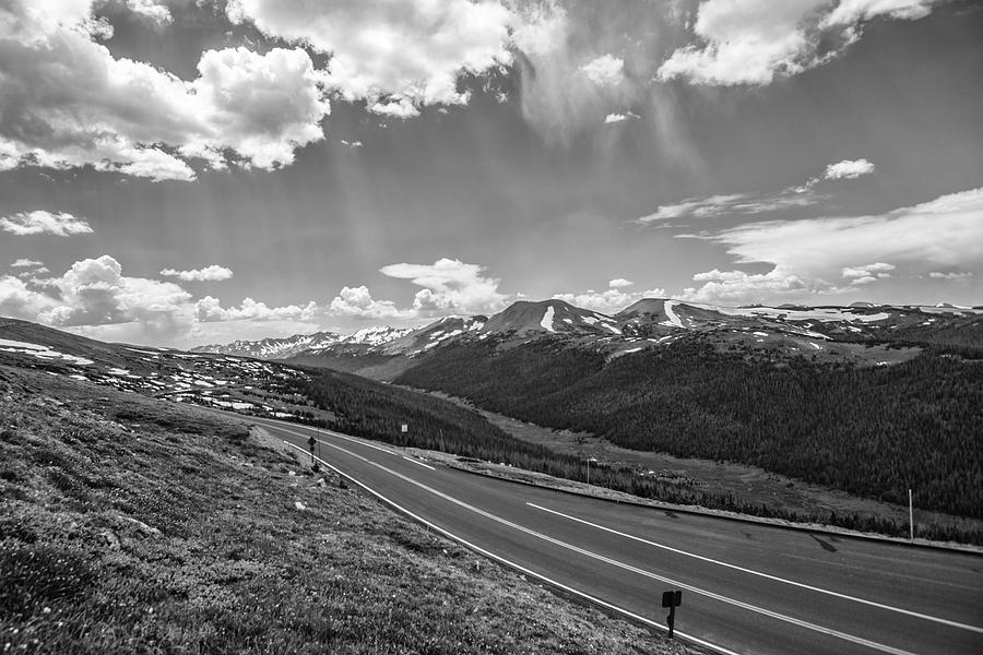 Road to Continental Divide Photograph by John McGraw