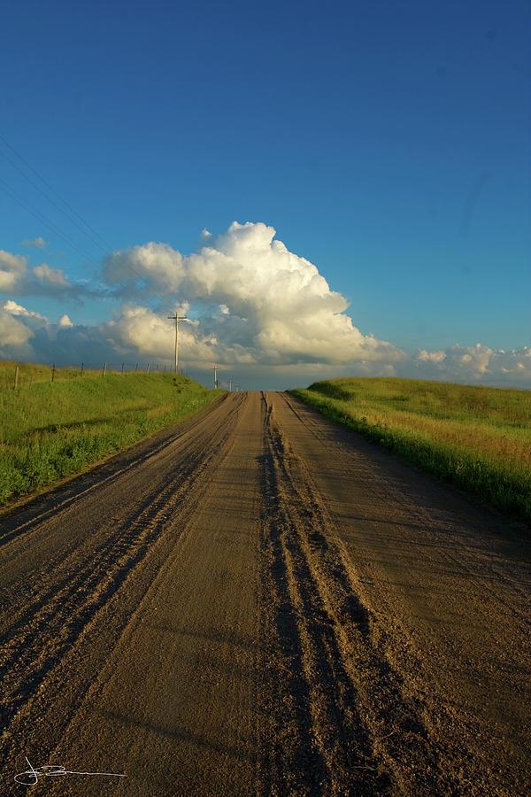 Road to Cumulus Photograph by Jim Bunstock