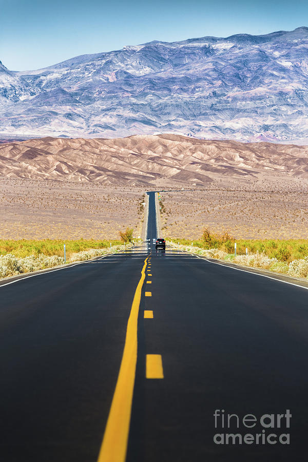 Road to Death Valley Photograph by JR Photography