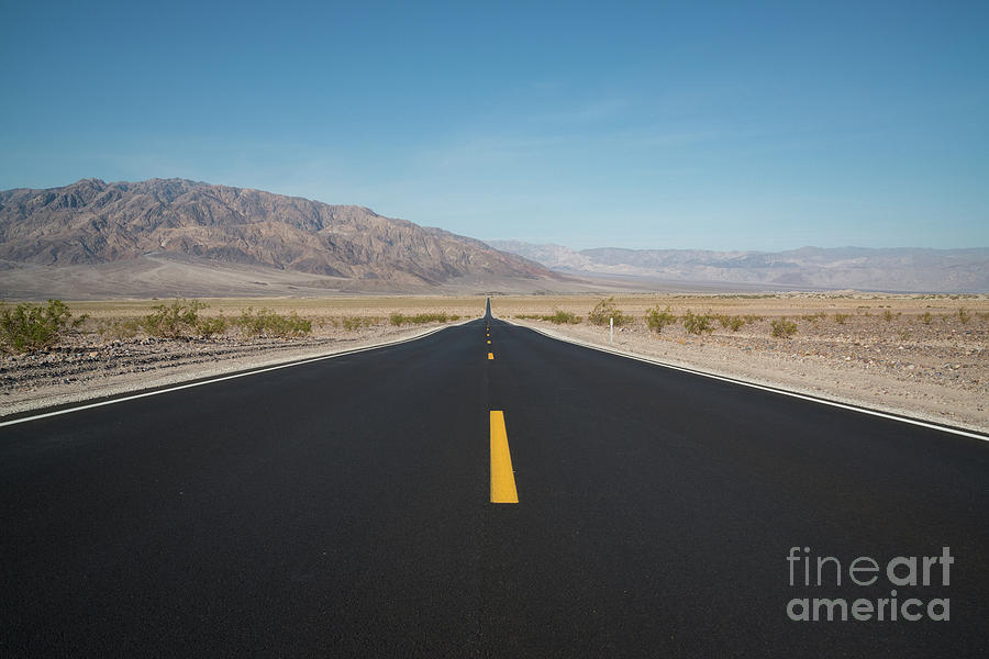 Road To Death Valley Photograph by Michael Ver Sprill
